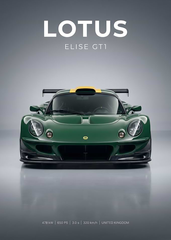 Lotus Elise GT1 Race Car