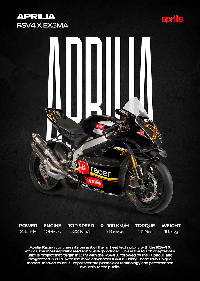Aprilia RSV4 X EX3MA Motorcycle