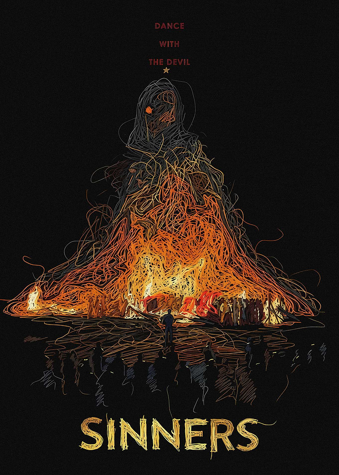 Sinners Dance with the Devil Bonfire