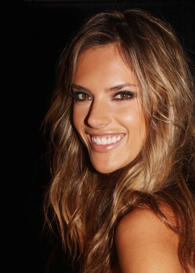 Alessandra Ambrosio Smiling