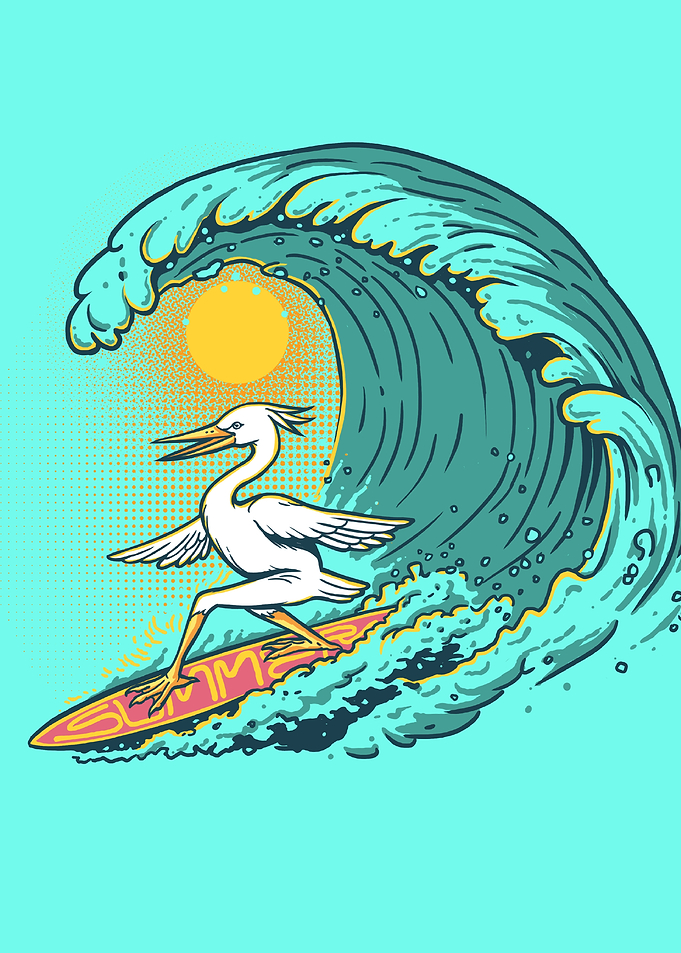 Heron Surf Spirit