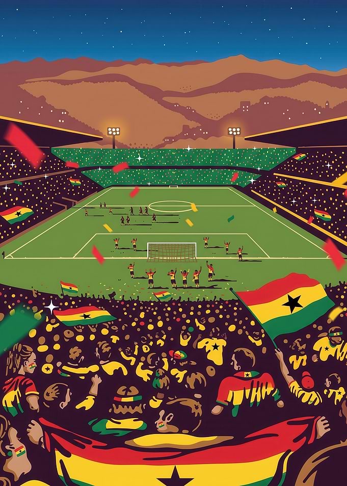 The Ghanaian Roar of the Crowd