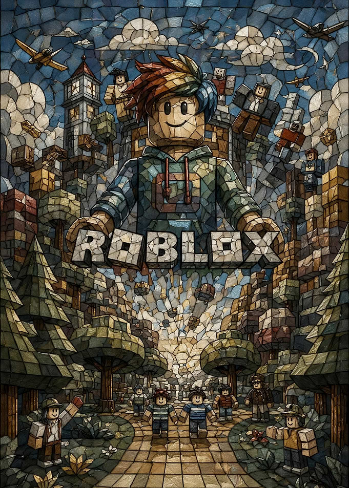 Roblox Mosaic Art
