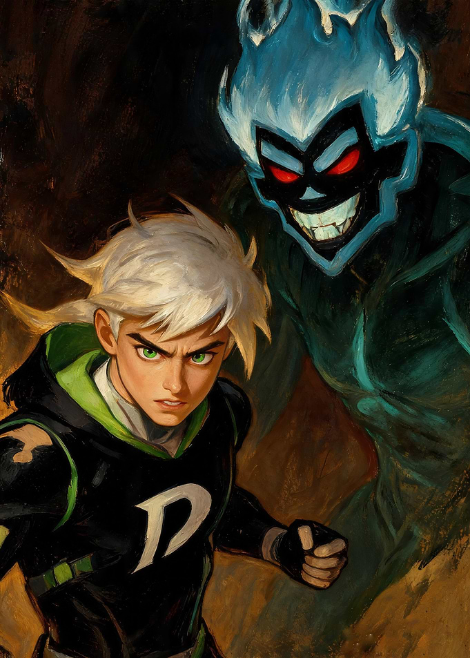 Danny Phantom and Vlad Plasmius