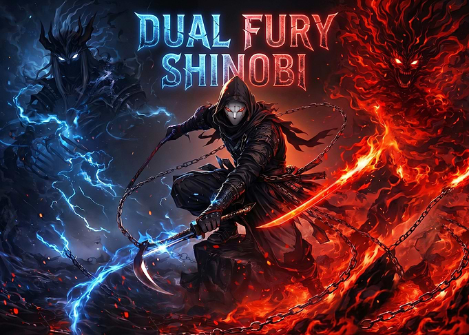 Dual Fury Shinobi Game Art