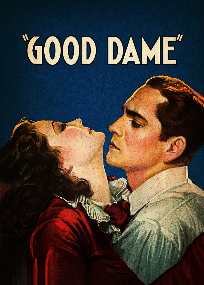 Good Dame Vintage Movie Poster