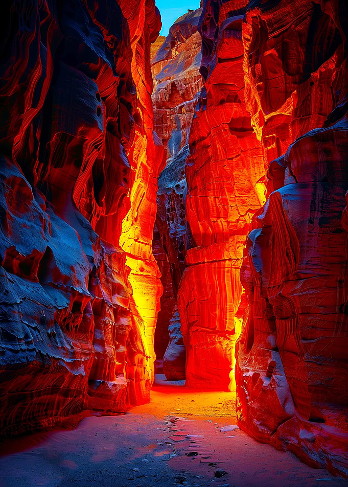 Dramatic Canyon Light