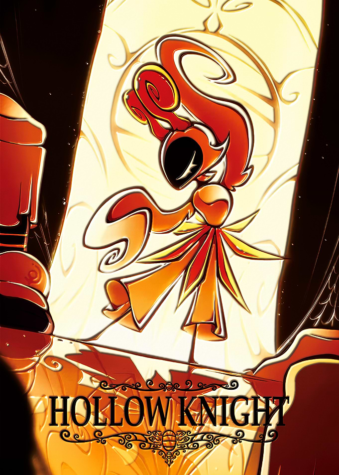 Hollow Knight Stained Glass Art