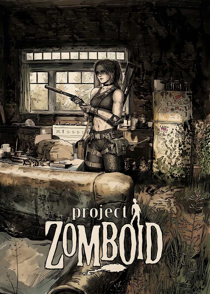 Project Zomboid Game Art