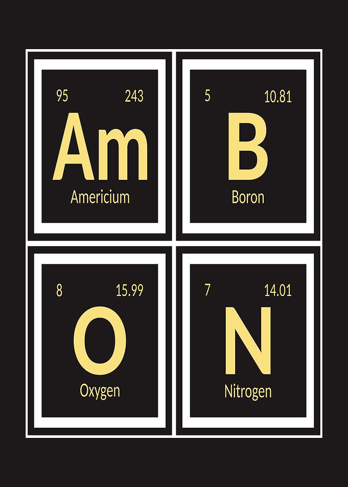 Periodic Table Elements Spell AMBON