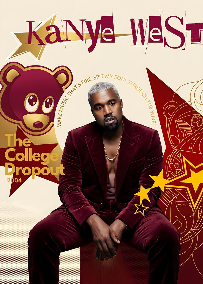 Kanye West College Dropout Album Art