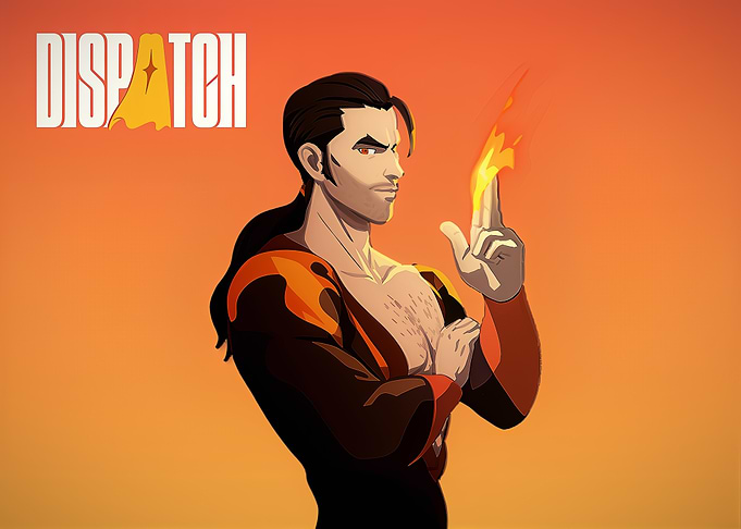 Dispatch Abstract Flambae Poster