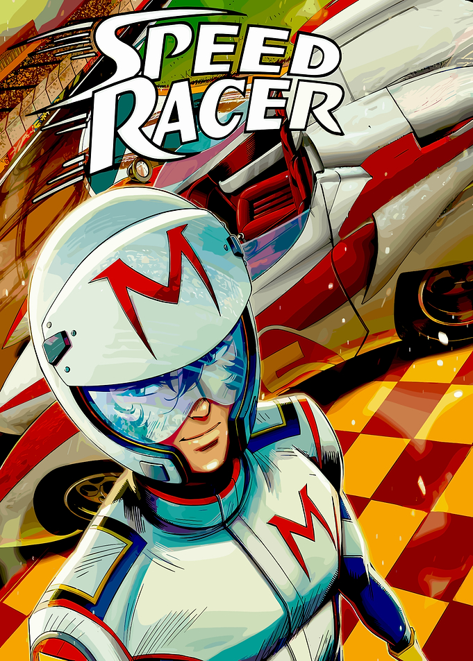 Speed Racer Anime Poster