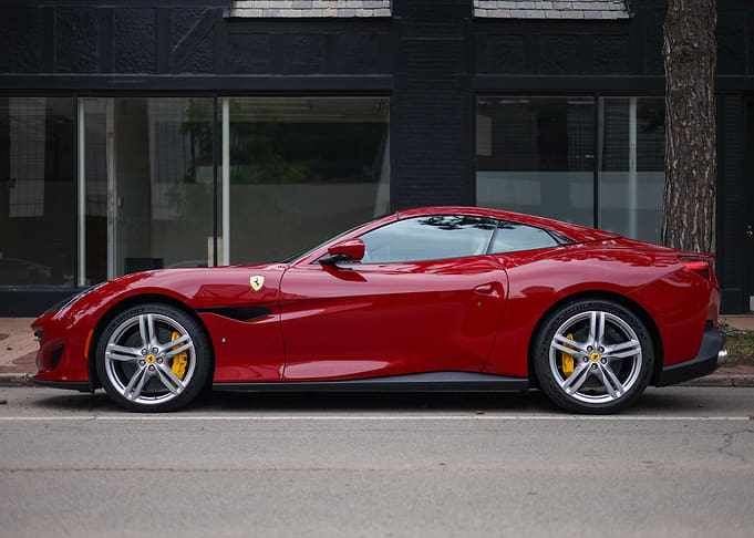Ferrari Portofino Side View