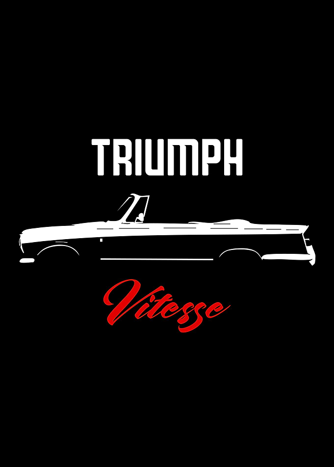 Triumph Vitesse Car Silhouette