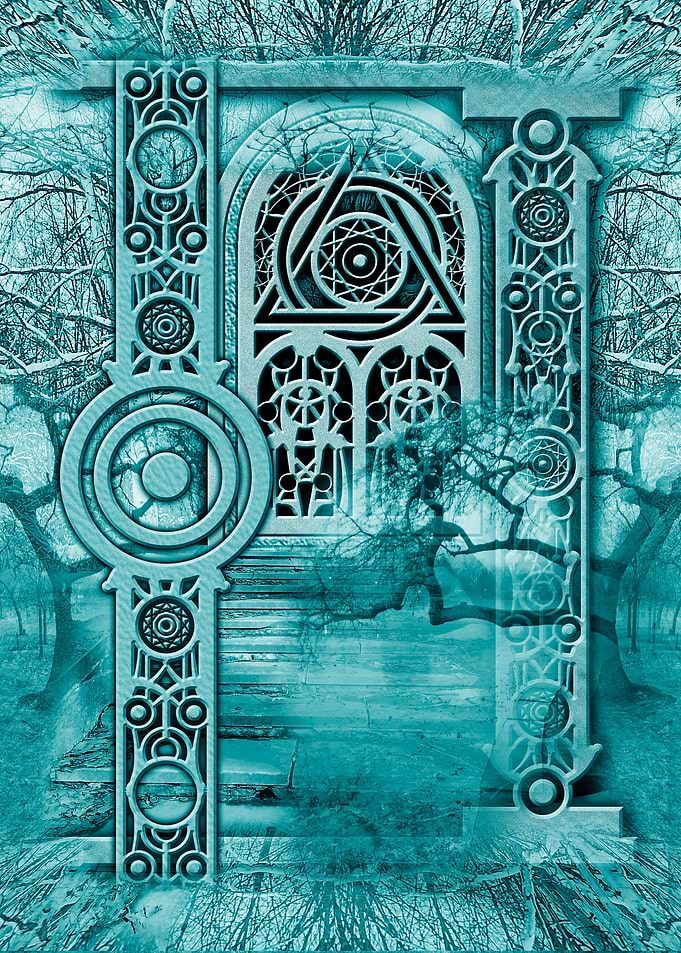 Mystical Forest Life Path Gateway 1