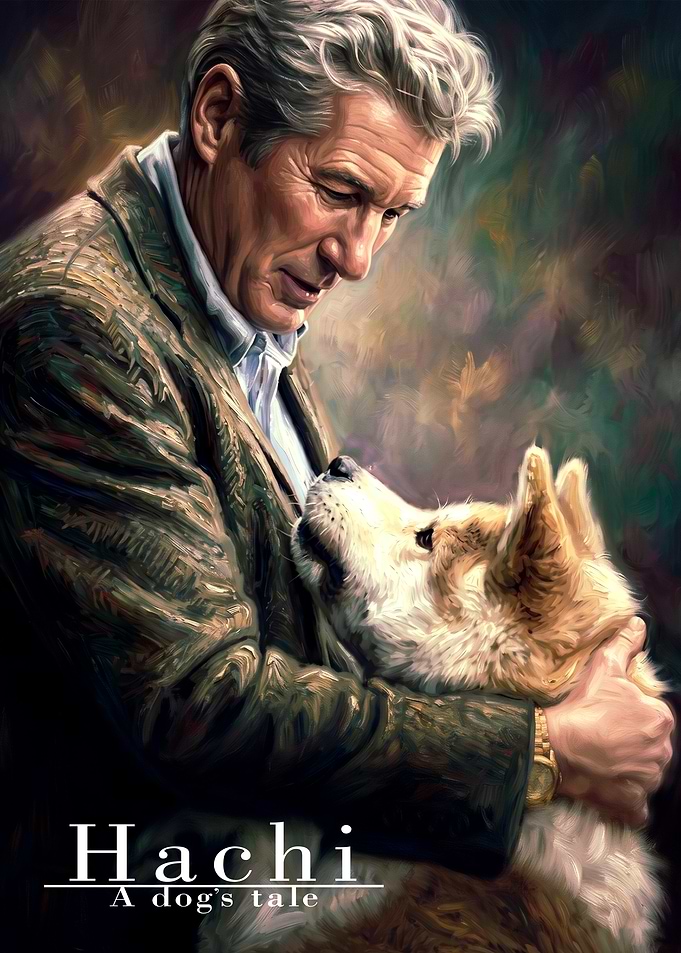 Hachi A Dog's Tale Movie Poster