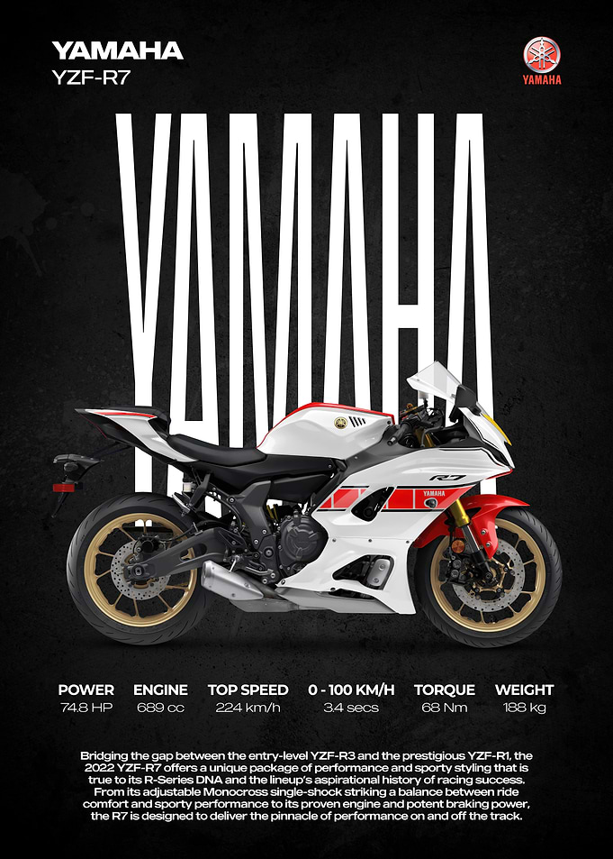 Yamaha YZF-R7 Motorcycle