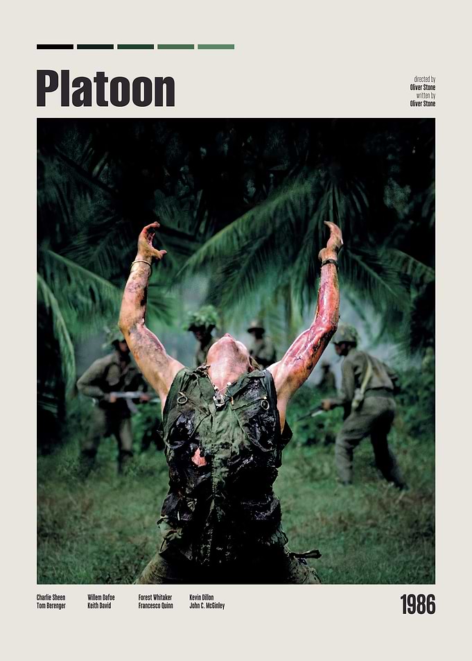 Platoon Movie Poster