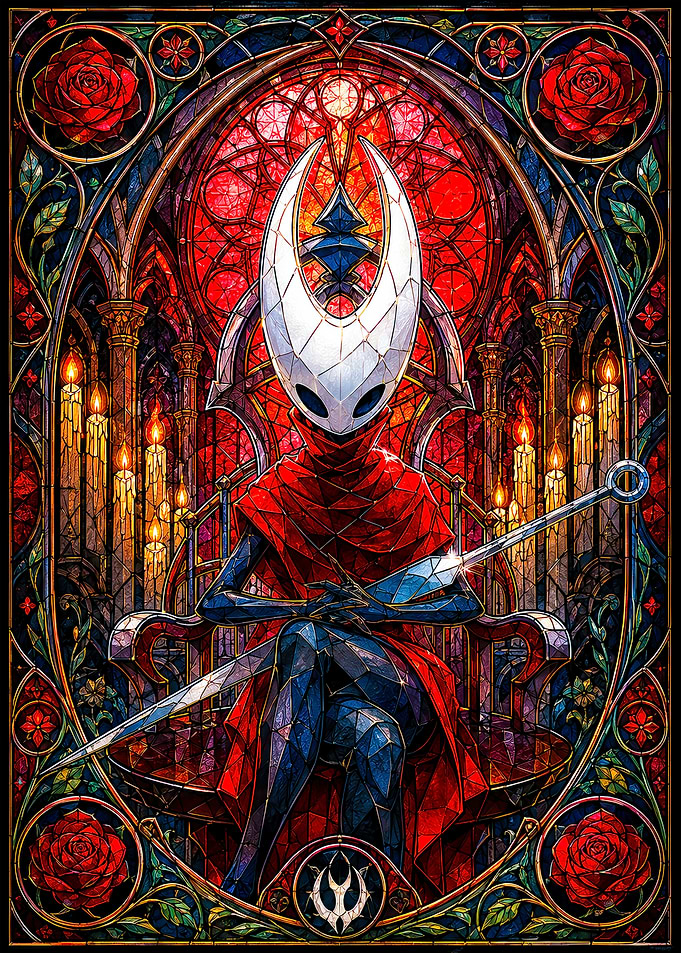 Hornet in Stained Glass Throne
