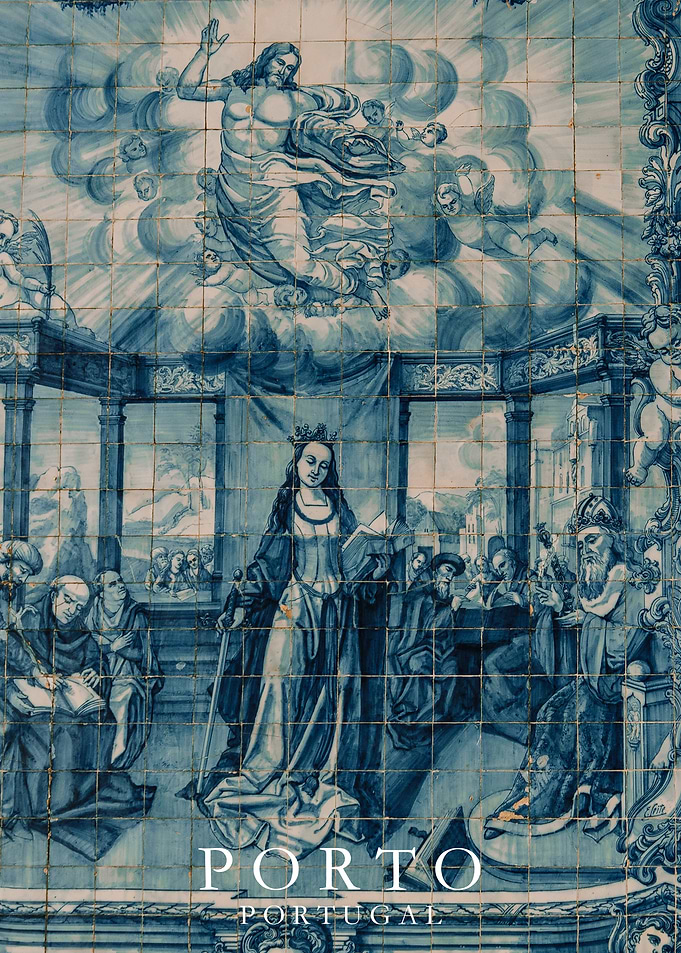 Porto Portugal Azulejo Tiles
