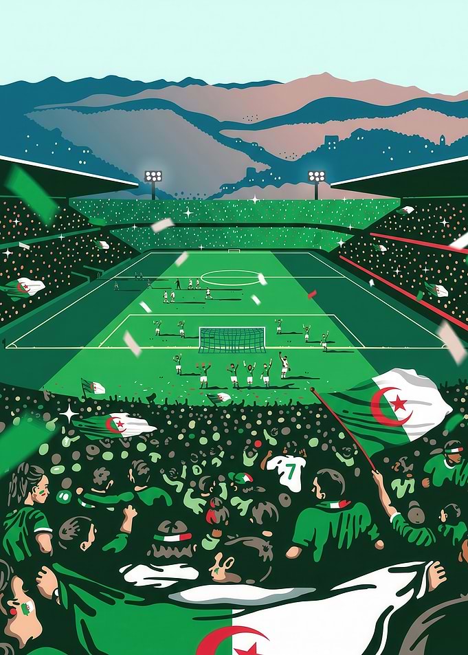 The Algerian Roar of the Crowd