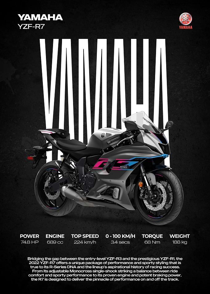 Yamaha YZF-R7 Motorcycle