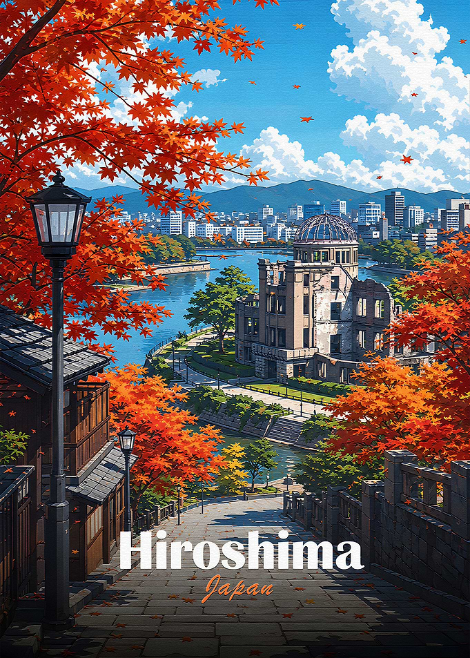 Hiroshima Autumn Scene