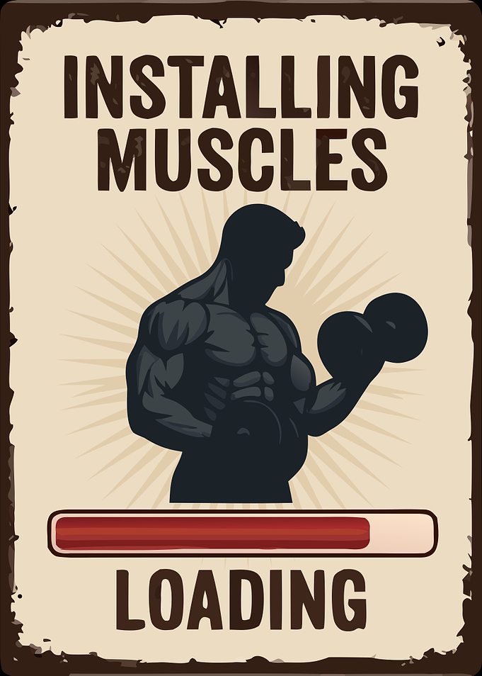Installing Muscles - Loading - Gym Motivation Fitness