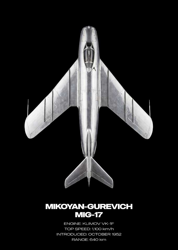 Mikoyan-Gurevich MiG-17 Jet Fighter