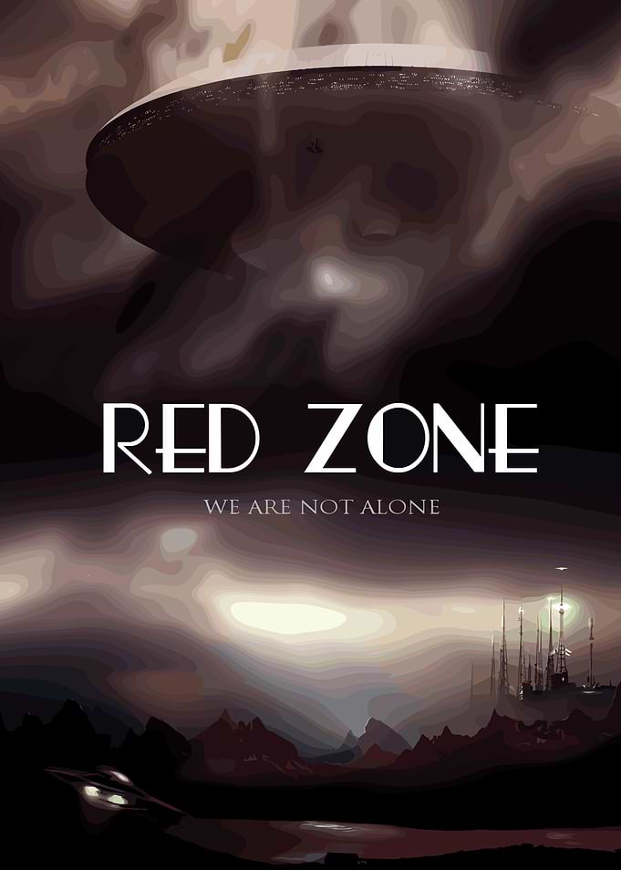 Red Zone Sci-Fi Movie Poster