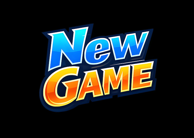 New Game Text Art