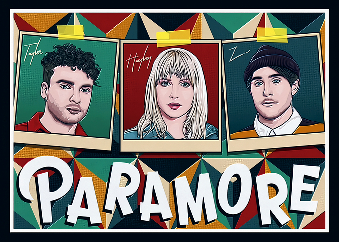 Paramore Band Portrait
