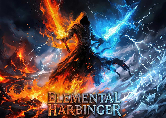 Elemental Harbinger Fantasy Art