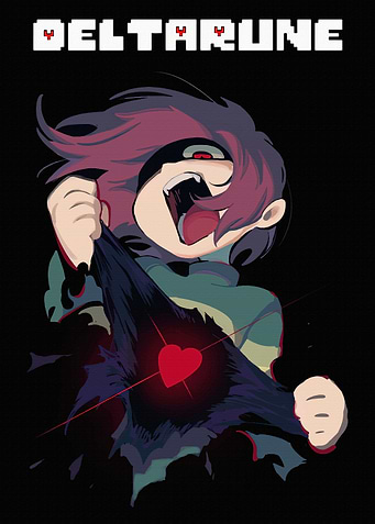 Deltarune Kris Rips Chest Open