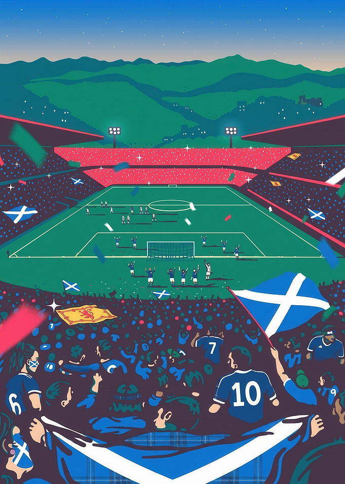 The Scottish Roar of the Crowd