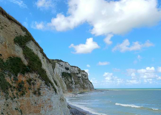 Coastal Cliffs Overlooking the Ocean