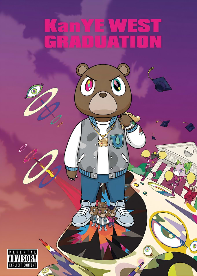 Kanye West Graduation Album Cover
