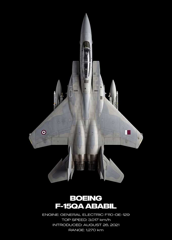 Boeing F-15QA Ababil Jet