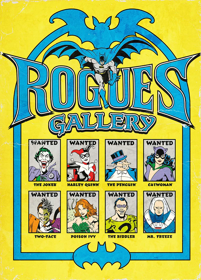 Batman's Iconic Rogues Gallery