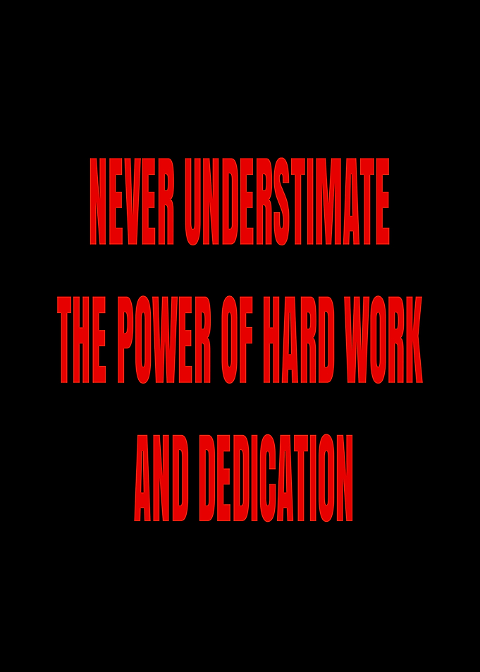 Motivational Text Art