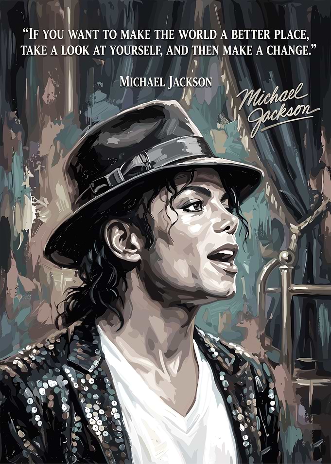 Michael Jackson Inspirational Quote