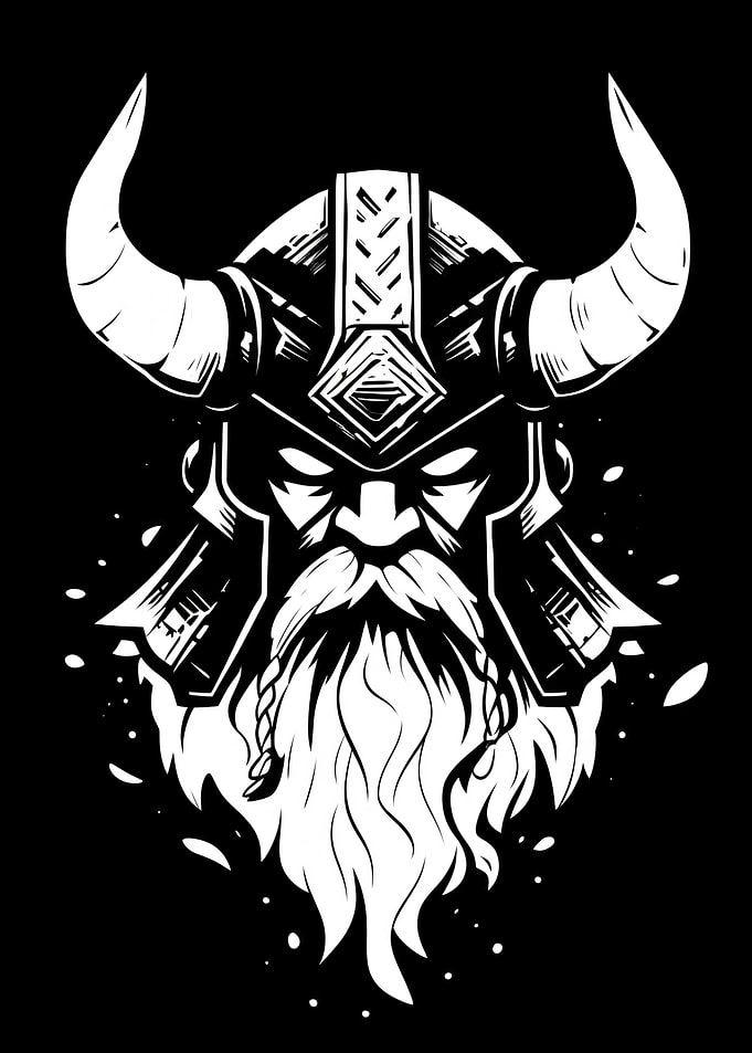 Viking Warrior Helmet with Horns