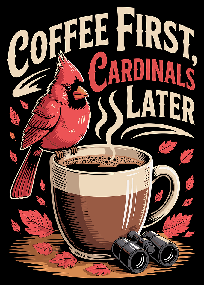 Coffee First, Cardinals Later