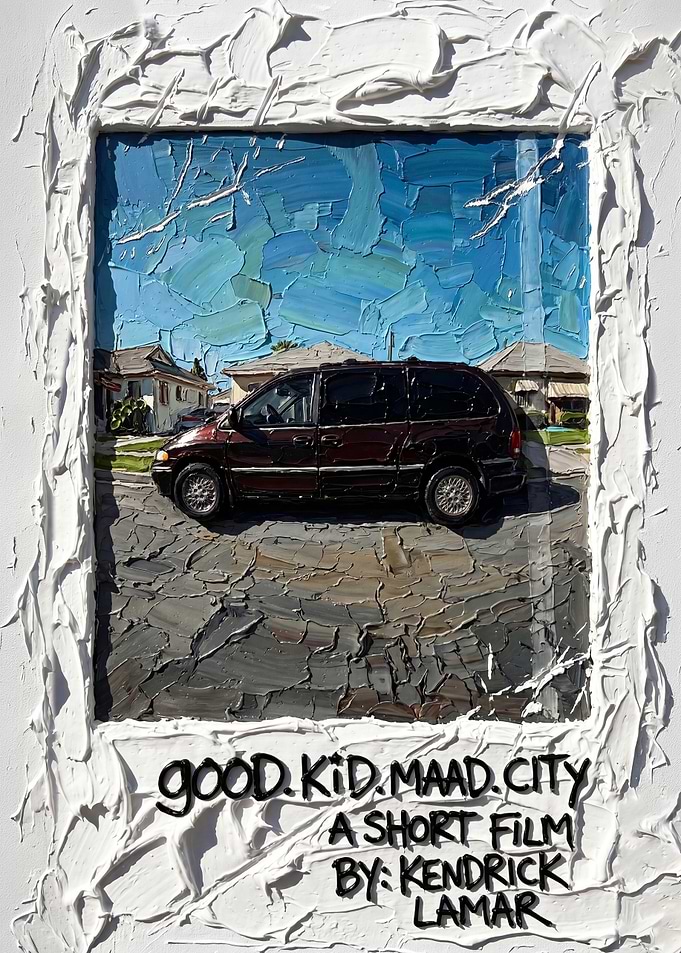 Good kid, m.A.A.d city Album Cover Art Painting