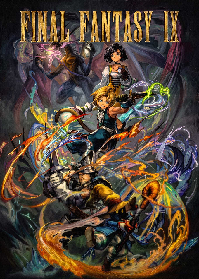 Final Fantasy IX Key Art