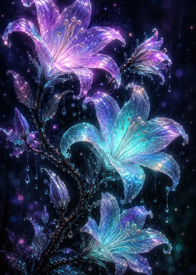 Whisper of the Raining Lily Blossom