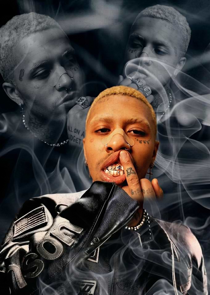 Man with Tattoos and Grills