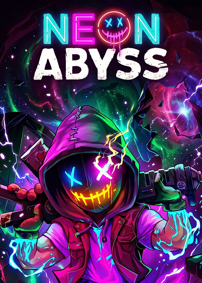 Neon Abyss Game Art