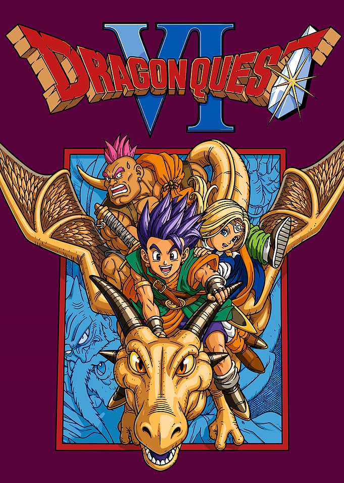 Dragon Quest VI Characters on Dragon